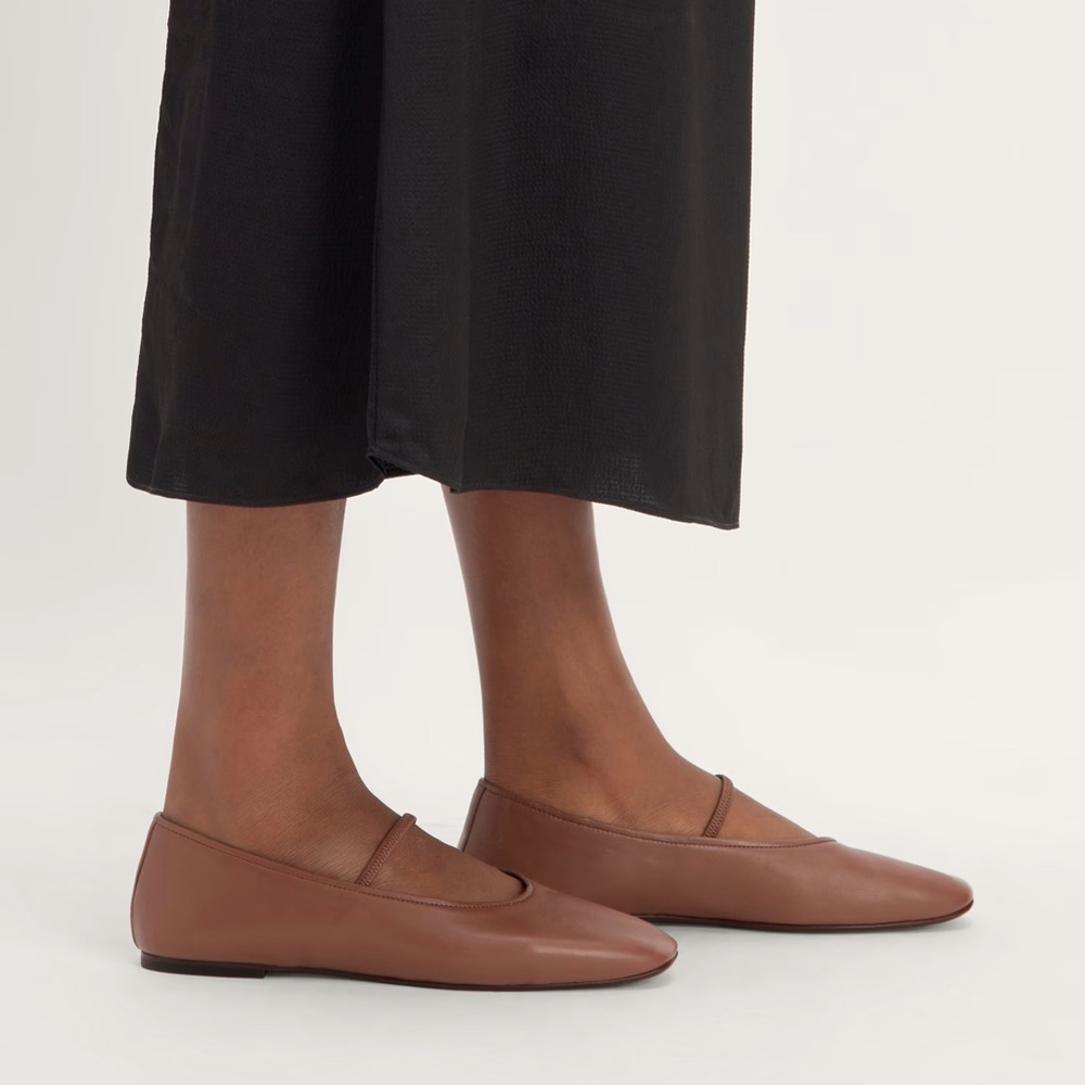 Everlane Brown Mary Jane’s